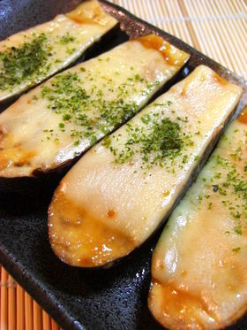 なすの味噌チーズ焼き✿